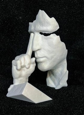 向左搞笑摆件招牌动作公司办公室装饰品摆件家居艺T术雕塑书架摆