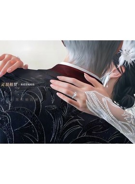 新款恋与深空夏以昼秦彻沈星回祁煜黎深梦女婚戒恋W爱乙女游戏戒