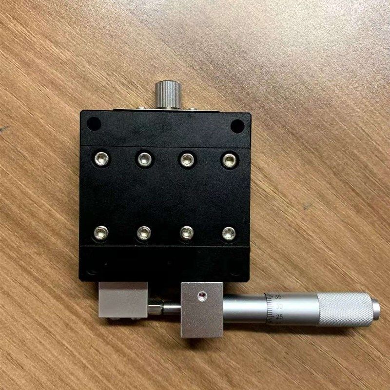 X轴位移平台光学LX30/40/60/80/90//125手动精密微调一体滑台 - 图2