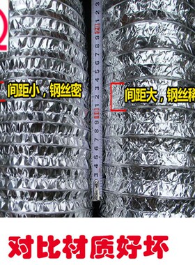 品牌抽油烟机排烟机铝箔烟道抗氧化阻燃烟管烟机灶具配件