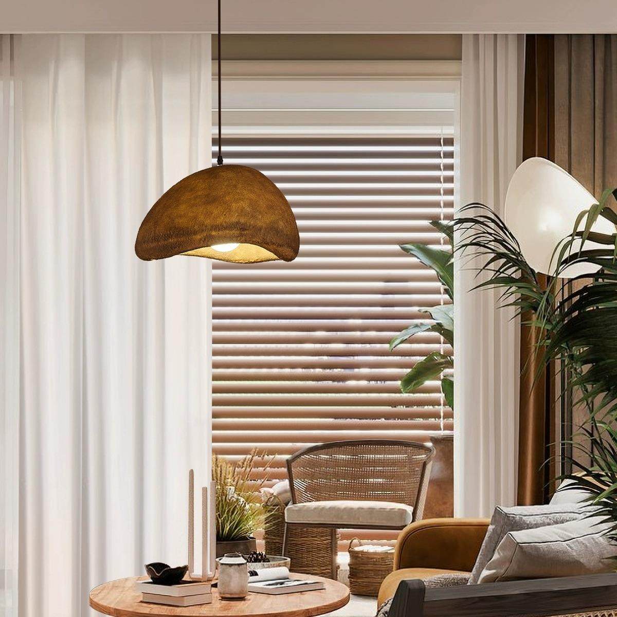 中古侘寂风云朵吊灯创意个性餐厅吧台灯微水泥设计师民宿客厅卧室,淘宝优惠券,粉丝福利购,淘宝优惠卷