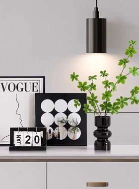 北欧ins九宫格装饰画美女