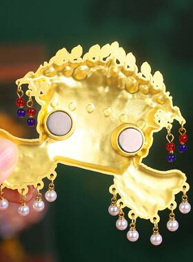 北国博孝端皇后金属凤冰箱贴SN-5JYT0京旅游纪念品相框高档冠凤送