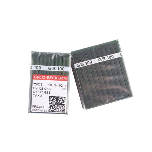 UY18车G2AS三针五线机车针 冚绷缝机UY128缝纫机针 三本机针 - 图2