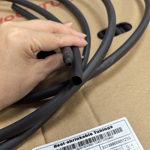 3倍热缩管c双壁黑色热收缩套管绝缘加厚热熔管带胶三倍含胶保护管 - 图2