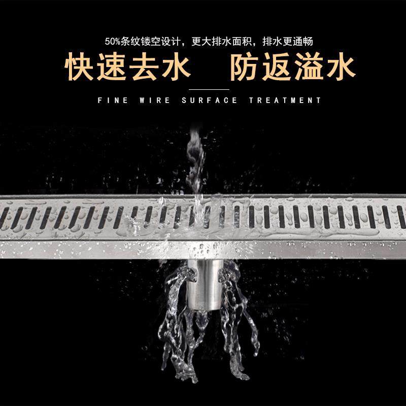 大排量下水快长方形酒店淋浴房卫生间工程加厚304加长防臭地漏,淘宝优惠券,粉丝福利购,淘宝优惠卷