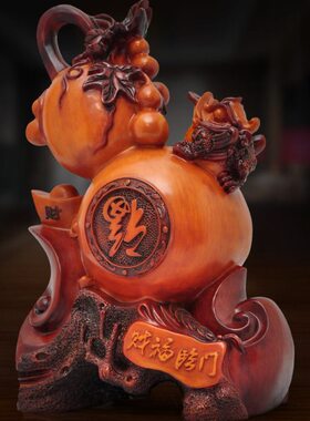 葫芦摆件店铺开业招财乔迁新居礼品客厅电视柜办公室酒柜装饰品