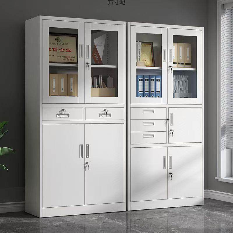 钢制办公铁皮文件柜资料档案柜凭证柜书柜带锁储物柜矮柜更衣柜子,淘宝优惠券,粉丝福利购,淘宝优惠卷