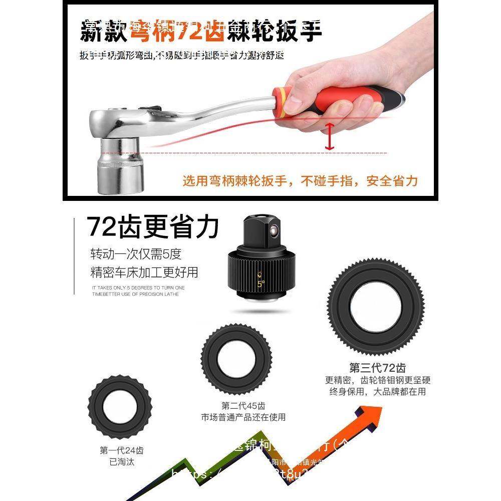 升级款套筒套管棘轮扳手汽修工具大全套装组合维修理多功能箱,淘宝优惠券,粉丝福利购,淘宝优惠卷