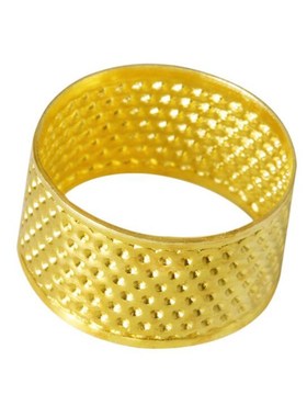 顶针指套家用优质可调节手工针线活铜色J结婚顶针箍缝纫工具戒指