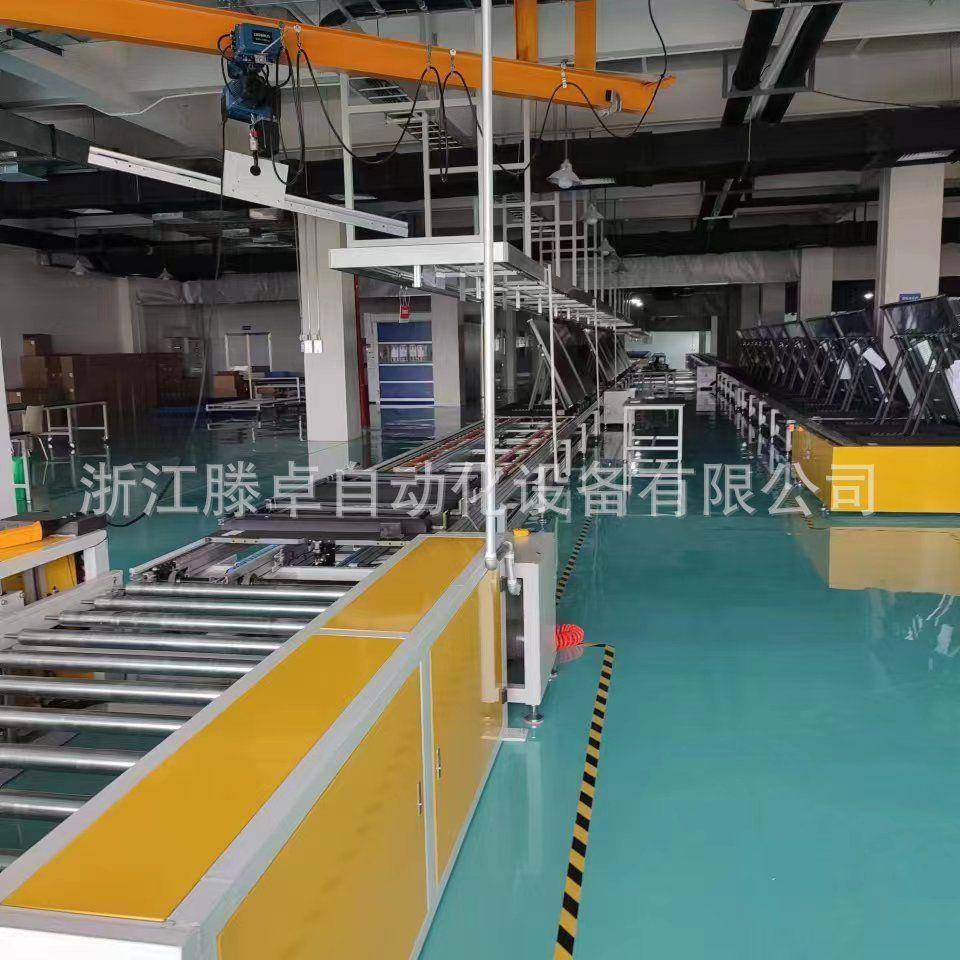 壁挂显示屏装配生产线液晶显示屏生产倍速链输送线显示器输送线,淘宝优惠券,粉丝福利购,淘宝优惠卷