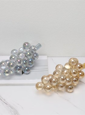 现代简约水晶葡萄样o板房售楼部卧室书房客厅餐厅电视柜桌面摆件