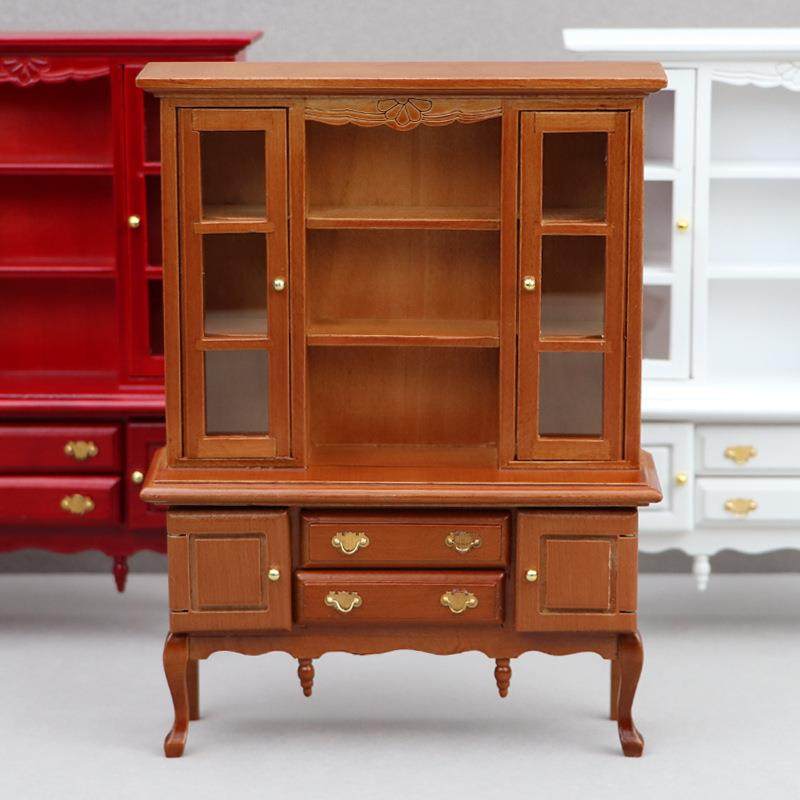 1:12娃娃屋dollhouse微缩家具模型摆件木质工艺品场景迷你柜子,淘宝优惠券,粉丝福利购,淘宝优惠卷