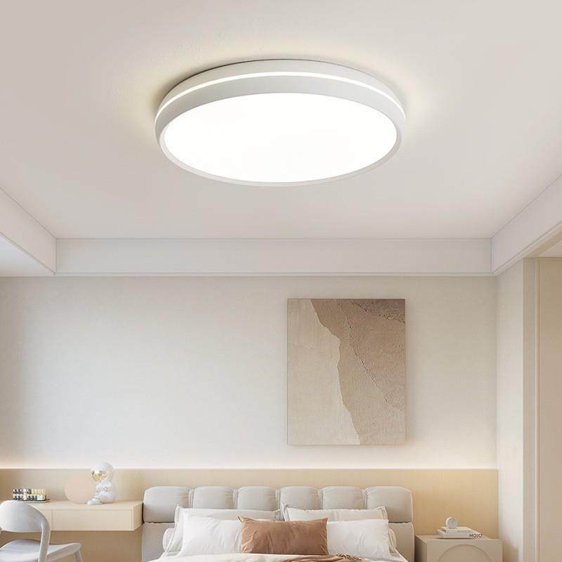 全光谱护眼卧室吸顶灯奶油圆形简约现代走廊书房主卧女孩房间灯,淘宝优惠券,粉丝福利购,淘宝优惠卷