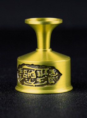 贡杯佛杯a 财神供杯纯铜 招财贡杯茶杯圣水杯 供杯 供佛贡杯大号