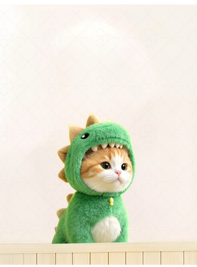 超萌小猫咪恐龙冰箱橱柜门窗