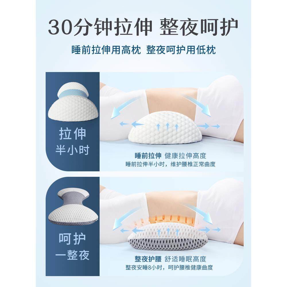 OF9D腰枕床上腰垫睡觉腰椎枕间盘突出加热按摩护腰疼垫腰靠垫睡眠,淘宝优惠券,粉丝福利购,淘宝优惠卷