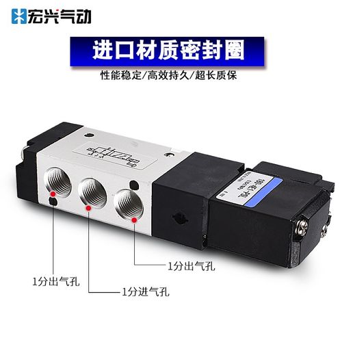 小金井型电磁阀二位五通控制180-4E1-PLL/110-4E1-PSL/DC24V/4E2 - 图2