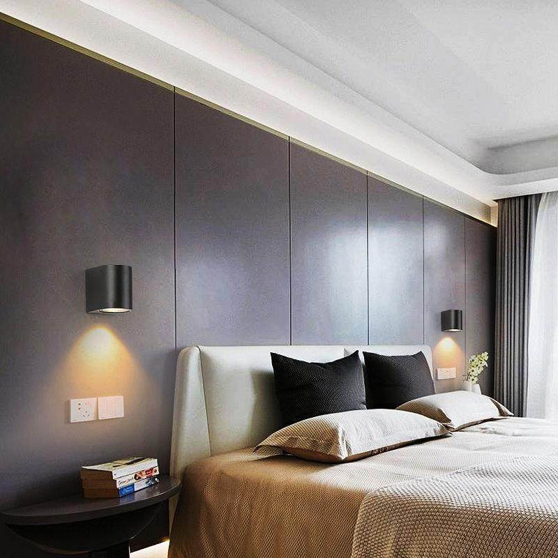 LED户外简约防水壁灯上下照别墅外墙庭院阳台过道走廊双头射灯,淘宝优惠券,粉丝福利购,淘宝优惠卷