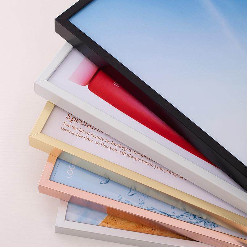 前开启式海报框窄边电梯广告框免钉营业执照框铝合金相框磁吸画框,淘宝优惠券,粉丝福利购,淘宝优惠卷