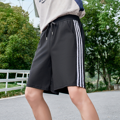 APP新款夏季奥特莱斯夏季裤子冰丝速干短裤情侣款果蔬收纳袋长裤