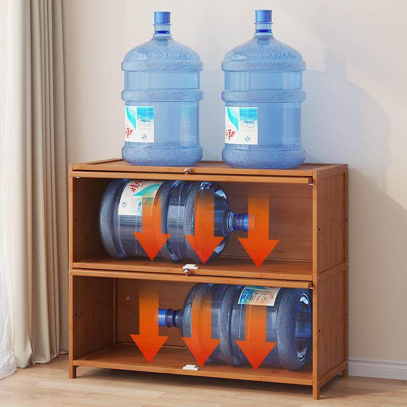 房置物架多EVU功能柜落厨地多橱层收纳带门碗筷盘碟锅具电器微波,淘宝优惠券,粉丝福利购,淘宝优惠卷