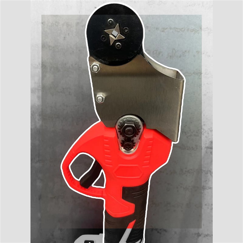 锂电管型b端子压线钳电工专用四边冷压针型铜鼻子线鼻子接线端子 - 图2