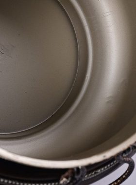 藏式糌粑盒民族风八吉祥合金新款雕刻古铜藏族收纳罐用品家用摆件