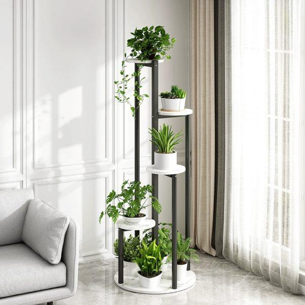 新疆包邮轻奢花架子客厅落地式阳台多层置物架室内网红铁艺绿萝多,淘宝优惠券,粉丝福利购,淘宝优惠卷