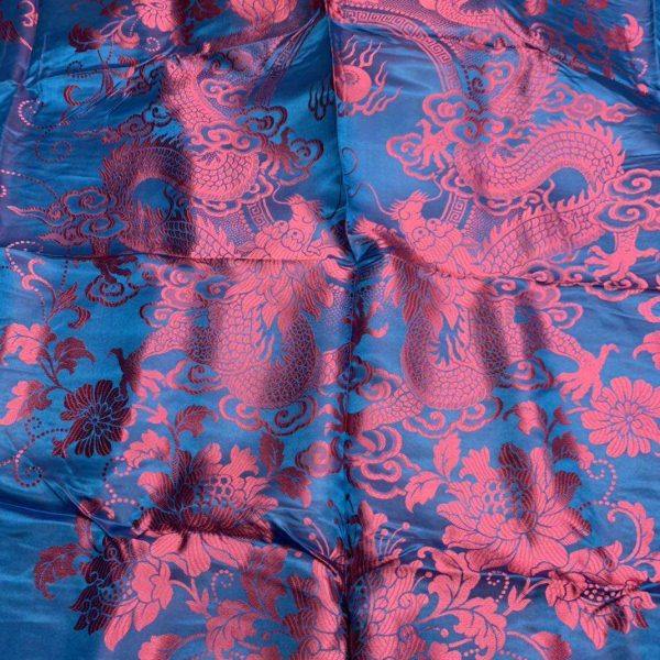 真丝软缎提花被面 双龙吐珠 结婚被套复古凉被定制桑蚕丝丝绸料子,淘宝优惠券,粉丝福利购,淘宝优惠卷