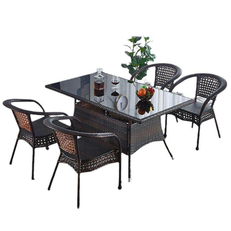 阳台小茶几藤椅三件套组合休闲茶桌庭院腾滕椅子室外藤编户外桌椅,淘宝优惠券,粉丝福利购,淘宝优惠卷