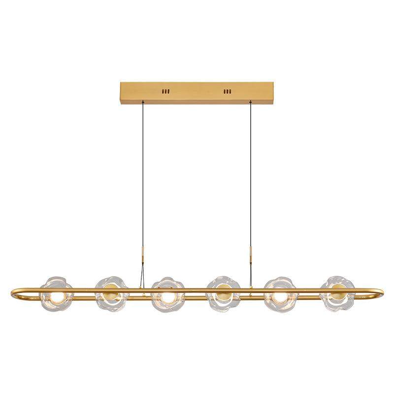 轻奢餐厅吊灯具现代简约饭厅餐桌吧台灯书房极简创意一字长条吊灯,淘宝优惠券,粉丝福利购,淘宝优惠卷