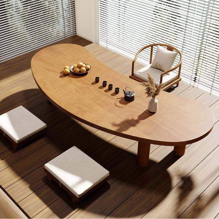 日式实木茶桌简约禅意家用小户型原木泡茶台设计榻榻米茶桌椅组合,淘宝优惠券,粉丝福利购,淘宝优惠卷
