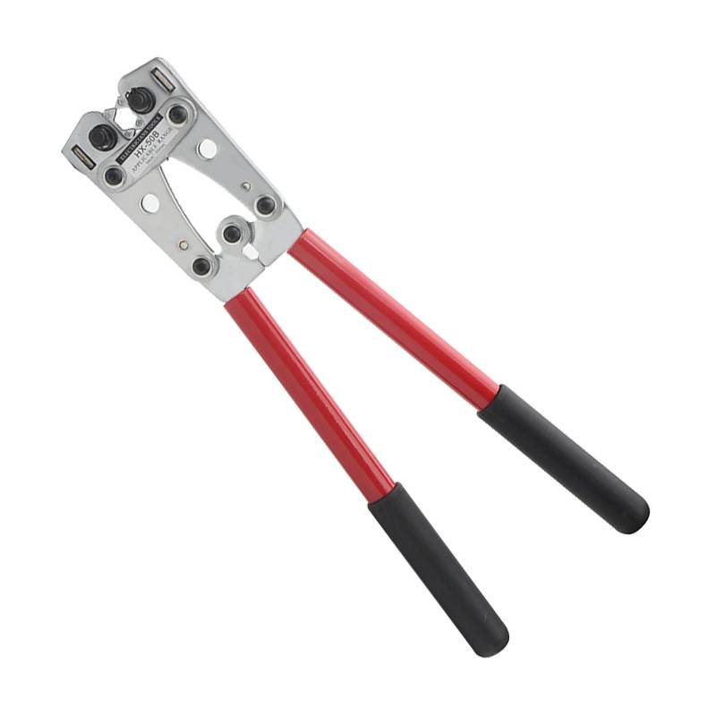 华胜HX-50B/120SC/150SC大型Y型O型铜鼻子压线钳UT/OT/SC裸端子 - 图2