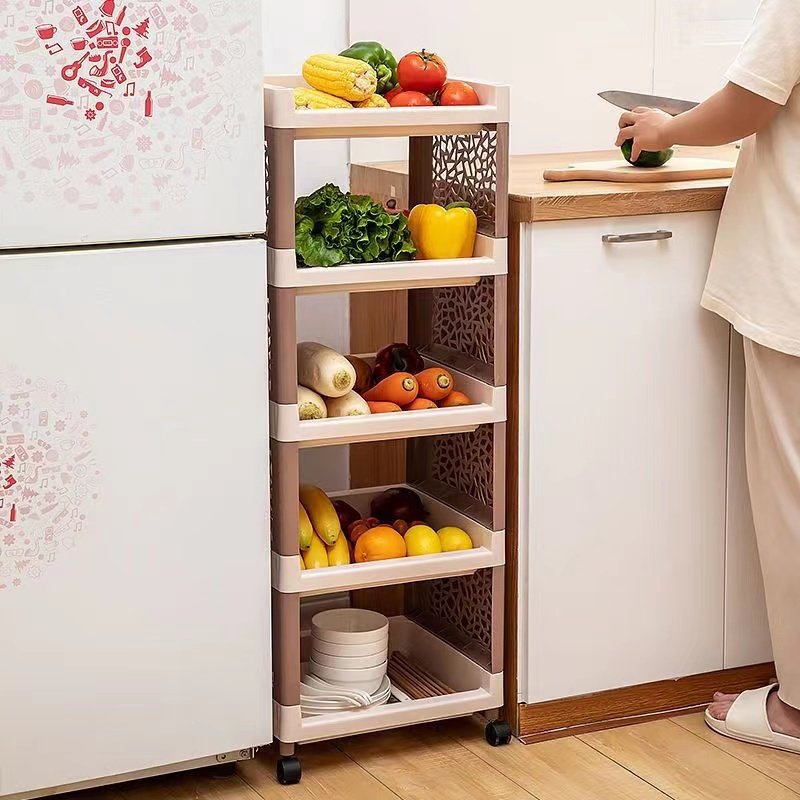 厨房置物架落地多层果蔬菜架子菜篮子收纳筐家用储物架收纳架,淘宝优惠券,粉丝福利购,淘宝优惠卷