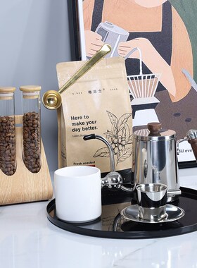 厨房样板间主题摆件咖啡具隔断咖啡样板房置物架咖啡豆.摆件装饰