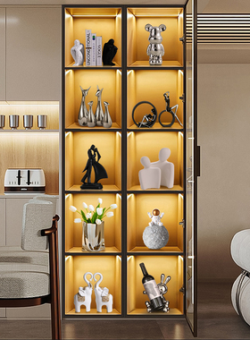 轻奢高档酒柜装饰品摆件家居客厅玄关电视柜O办公室软装工艺品摆