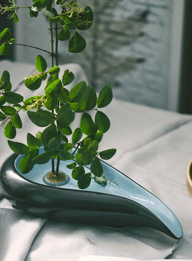 玩物志现代新中式茶几客厅摆件样板房玄关N摆件酒店前台软装饰品