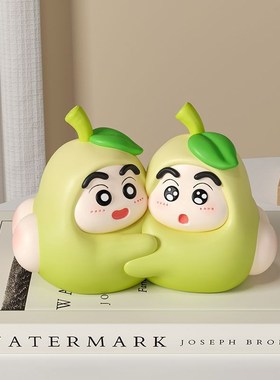 蕉个朋友书档治愈j情绪房间布置改造装饰桌面情侣摆件生日礼物女