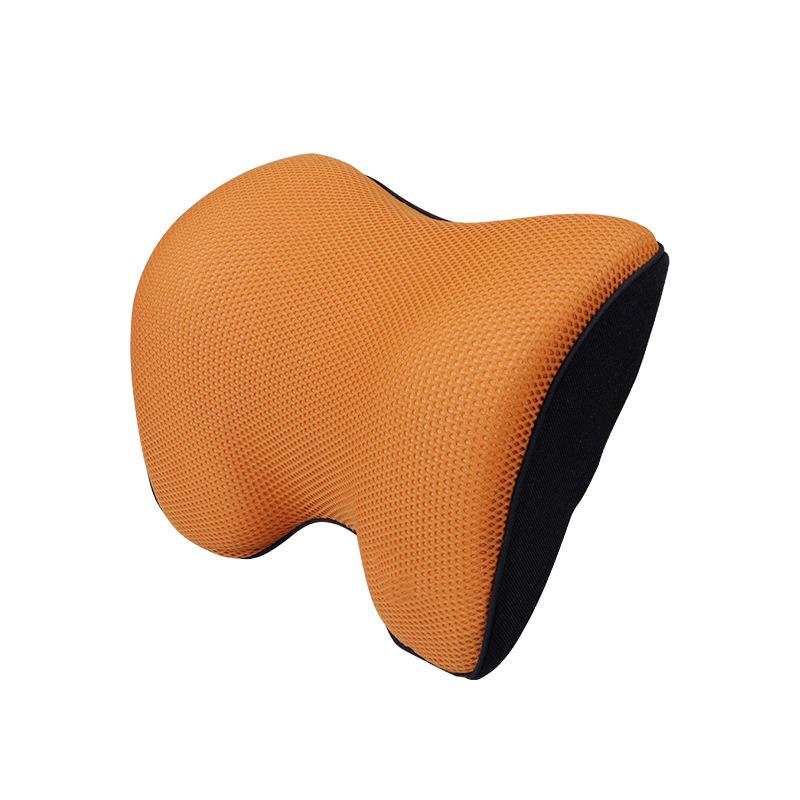 爱车屋汽车记忆太空棉腰靠车载头枕护颈枕车用护腰背靠垫内部装饰 - 图2