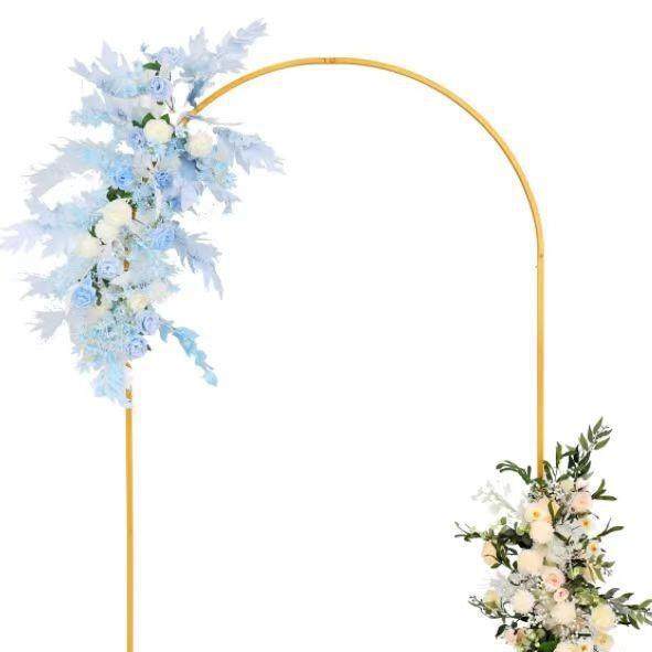 新款婚庆道具金色拱形拱门婚礼舞台背景迎宾摆件路引装饰铁艺花架,淘宝优惠券,粉丝福利购,淘宝优惠卷