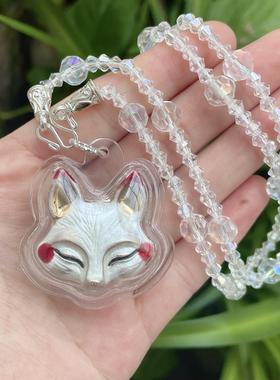 泰国佛牌 泰国特色手工艺 亚克力壳媚眼狐狸 佛牌