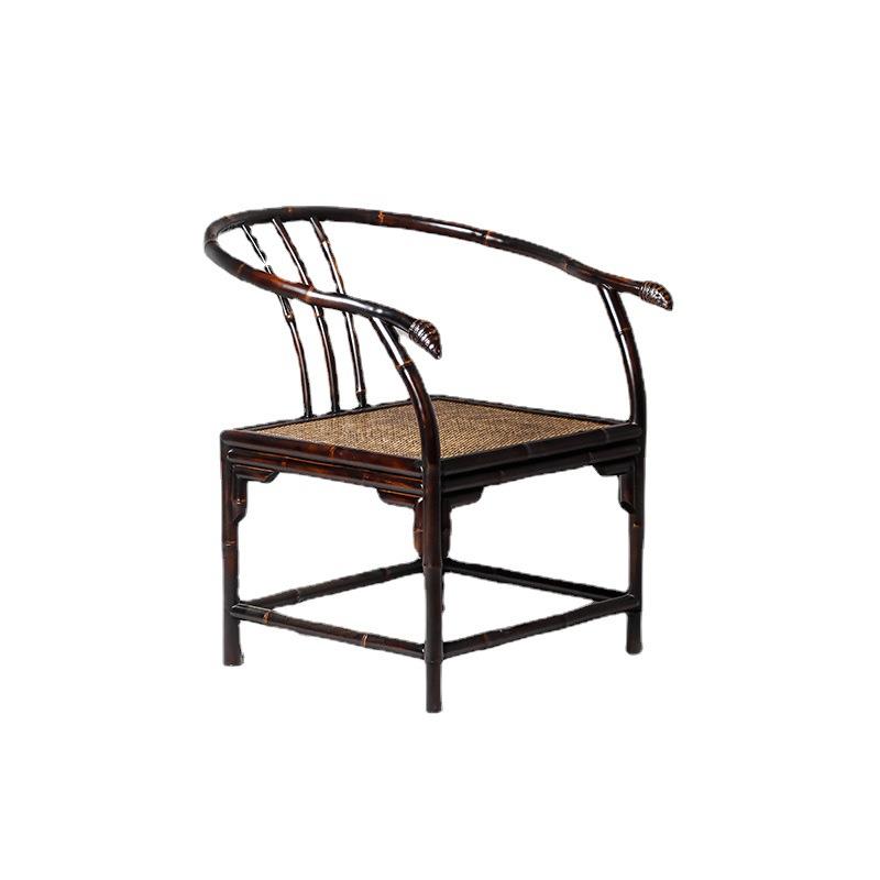 明式家具扶手椅仿古中式休闲椅古典靠茶具背客椅 - 图3