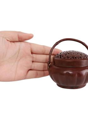 杨铜记 铜祥云香炉 家用 沉香 手炉 香薰盘香线香炉