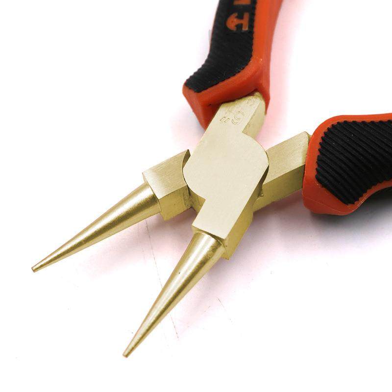 WEDO维度工具防爆圆嘴钳无火花无磁铝青铜钳子鸭嘴钳 夹钳子AL255,淘宝优惠券,粉丝福利购,淘宝优惠卷