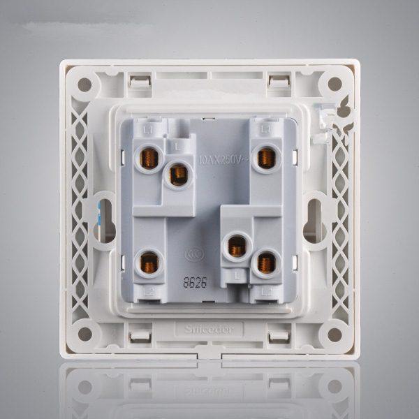 86型二位触点自动复位回弹开关按钮面板 强弱电路触发式常开回位,淘宝优惠券,粉丝福利购,淘宝优惠卷