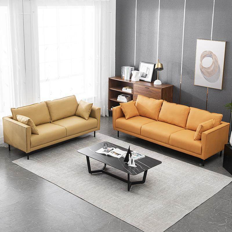 装北欧极简皮布沙发小户型140双人三人简代客现厅约办公室服鞋店,淘宝优惠券,粉丝福利购,淘宝优惠卷