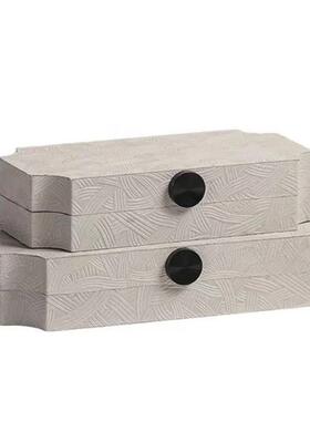 132意式现极法式收盒首饰代盒摆件茶室书简房桌面家居装纳饰摆件