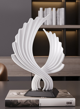 办公室装饰品摆件轻奢高档酒柜电视柜客厅展N示柜玄关样板间工艺