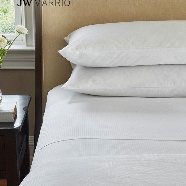 JW万豪酒店四件套PISCES系列贡缎家纺套件白色床单被套床上用品,淘宝优惠券,粉丝福利购,淘宝优惠卷